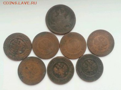 уставшие трехкопеечники 8 шт, до 22-00 08.11.16 - 1478327414147