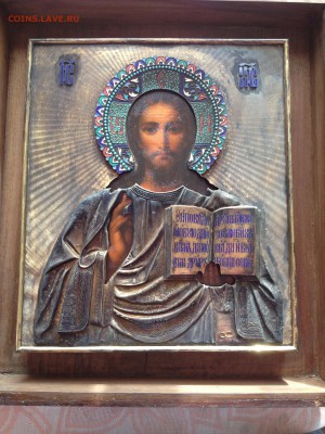 Икона на дереве в окладе - IMG_4536.JPG