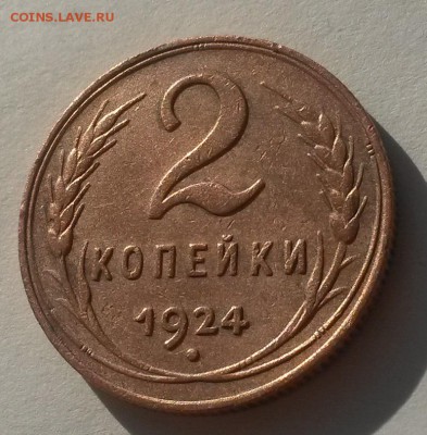 2 копейки 1924 красивые с 200р до 11.11 - 20160902_081344
