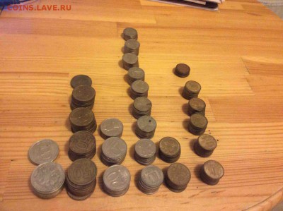 1992,1993: 1р, 5р, 10р, 20р, 50р, 100р до 22:00 11.11.2016 - 5
