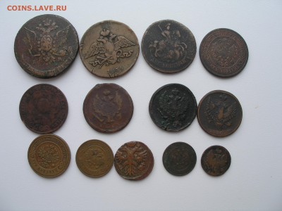 Кучка меди (1,2,3 копейки,денга и др.) 1740-1924гг. - оценка - PB060002.JPG
