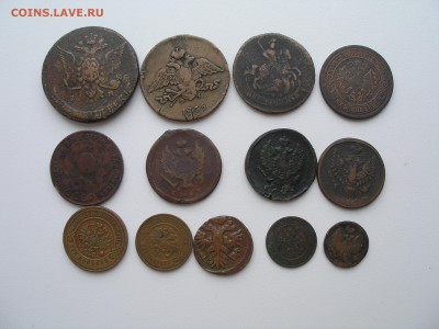 Кучка меди (1,2,3 копейки,денга и др.) 1740-1924гг. - оценка - PB060001.JPG