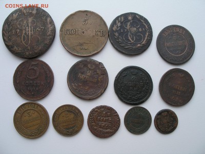 Кучка меди (1,2,3 копейки,денга и др.) 1740-1924гг. - оценка - PB060008.JPG