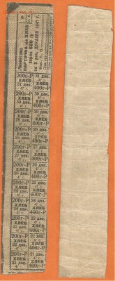 Хлебные карточки г. Ленинграда 1947 г, до 21.00 мск 12.11.16 - Хлебные карточки 1