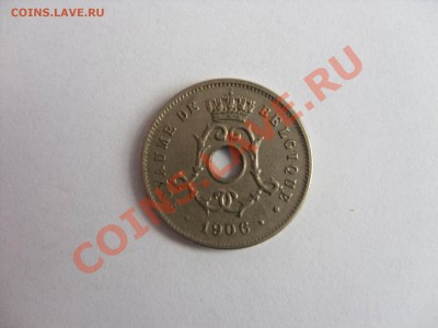 5 сантимов. Бельгия.1906.До 29.12.2010 23.30 по Москве - 5 сантимов Бельгия - 2.JPG