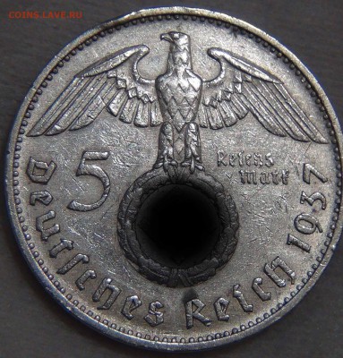 5 рейхсмарок 1937 E Германия с 200 руб. 10.11.16 (чт. 22-30) - DSC08803.JPG