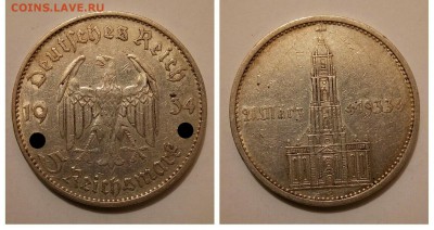 5 марок 1934 Кирха подпись двор Е - IMG_20161107_042642