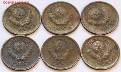 1 копейка 1964 г.(нечастые) - 6 шт. с 200 руб. - 1-коп-т1964_2