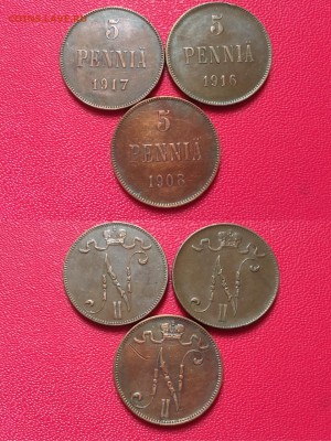 5 пенни, 1908-1916-1917 г. 3 шт - IMG_7334.JPG