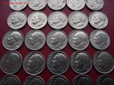 Погодовка 10 центов США 40шт до 11.11.16 - DSCF6840.JPG