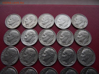 Погодовка 10 центов США 40шт до 11.11.16 - DSCF6839.JPG