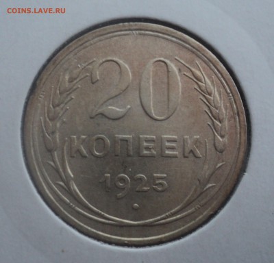 20 копеек 1925 года. до 09.11.2016 в 22.00 по Мск. - DSC07481.JPG