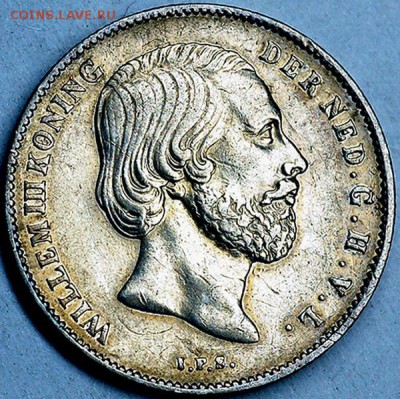 2 гульдена 1861. Серебро; до 08.11_22.19мск - 10505