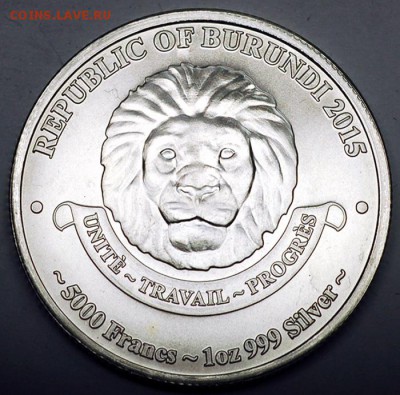 Бурунди_5000 франков 2015 "Африканский лев"; 08.11_22.43мск - 12605