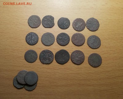 литовские 17в 15 шт до 14.11блиц+бонус - боратинки 15 1 2