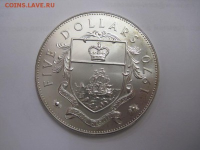 5 долларов Багамы 1970г  42,12 гр. Сер 0,925  до 10.11.16 - IMG_6041.JPG