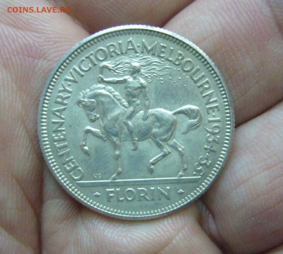 1 флорин 1934 австралия на оценку - 22