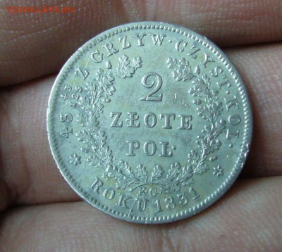 2 злотых 1831 на оценку - 3333