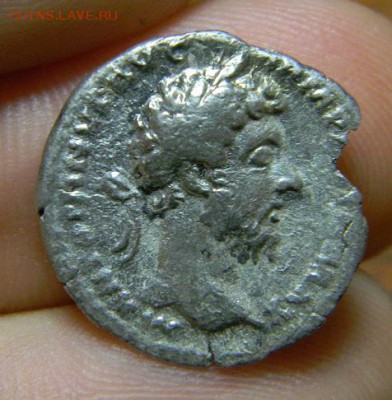 Римская серебряная монета - DSCN9267.JPG