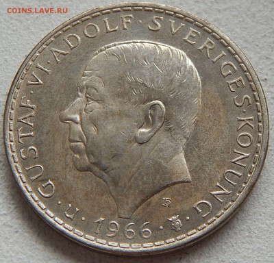 Швеция 5 крон 1966 Конституция, до 15.11.16 в 22:00 МС - 4126.JPG