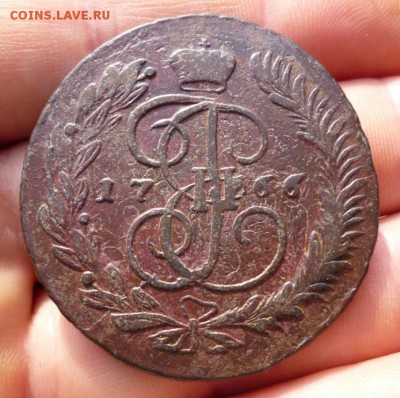 5 копеек 1766 ММ.Следы перечекана - 1766 ММ (2).JPG