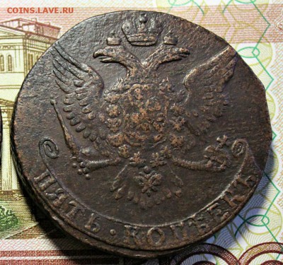 5 копеек 1761(кладовая) до 10.11.16 - 1761 а