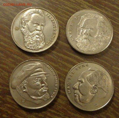 КУБА - ЛЕНИН, МАО, МАРКС, ЭНГЕЛЬС до 15.11, 22.00 - Куба Маркс Энгельс Мао Ленин_1