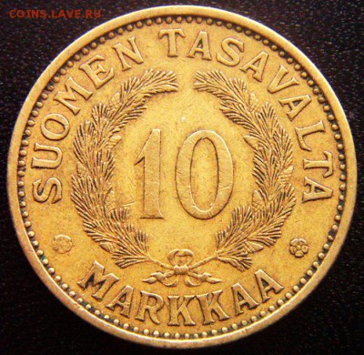 Финляндия_10 марок 1932; до 09.11_22.33мск - 12774