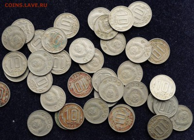 Лот никеля 10, 15, 20 копеек 1946-1950г. 1011шт. - Никель_10коп1948_1_2