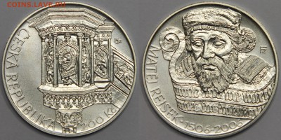 200 крон 2006 Чехия 500 лет со дня смерти Рейсека до 13.11 - IMG_0985.JPG
