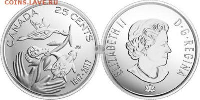 Биметаллические монеты Мира_новинки - ca2017-25c