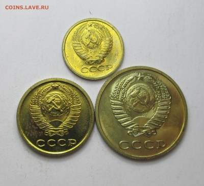 1,2,3_КОПЕЙКИ_1968_BUNC_16.11. 23-00 - аук 044