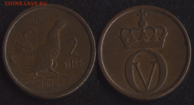 Норвегия 2 оре 1958 до 22:00мск 17.11.16 - Норвегия 2 оре 1958