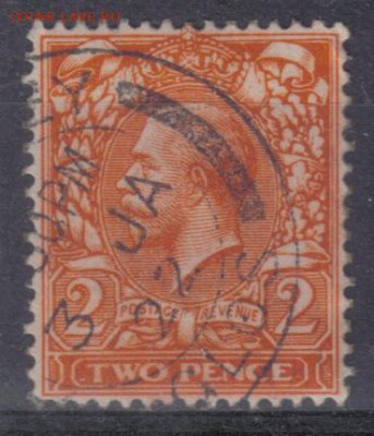 Британия 1912г 2р Стандарт Георг V до 13.11 22.00мск - Британия 1912г 2р Стандарт Георг V