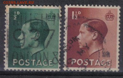 Британия 1936г Стандарт Георг VI до 13.11 22.00мск - Британия 1936г Стандарт Георг VI тв