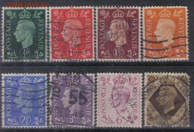 Британия 1937г Стандарт Георг VI $4 до 13.11 22.00мск - Британия 1937г Стандарт Георг VI $4