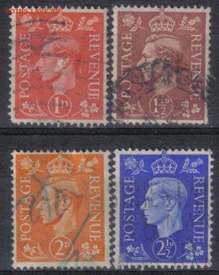 Британия 1941г Стандарт Георг VI до 13.11 22.00мск - Британия 1941г Стандарт Георг VI