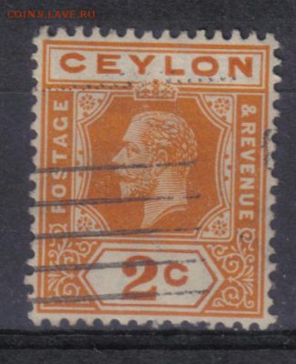 Британский Цейлон 1912-33гг 2с до 13.11 22.00мск - Британский Цейлон 1912-33гг 2с №1