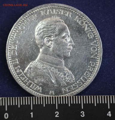 С 1 руб. ПРУССИЯ 5 марк 1913г. МУНДИР В КОЛЛЕКЦИЮ до 17.11 - IMG_3692.JPG