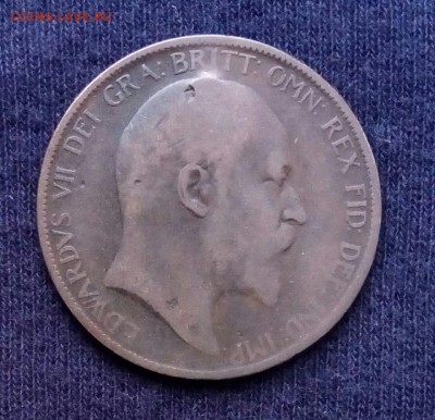 1 пенни 1903 Великобритании,до 14.11. - HZbNxYnYE5I