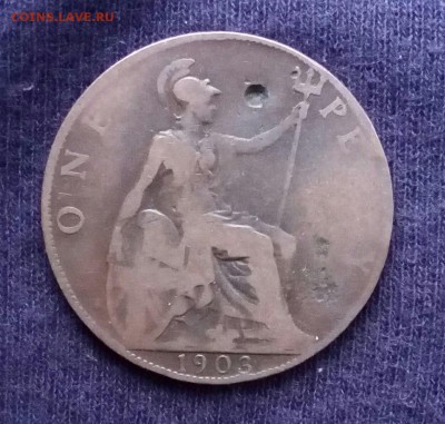 1 пенни 1903 Великобритании,до 14.11. - qGKRcf3qYds