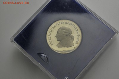 ГДР 5 МАРОК 1978 ФРИДРИХ ГОТЛИБ КЛОПШТОК 17.11 В 22Ч (Д24) - 4-гдр5м78