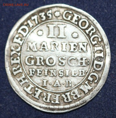С 1 руб. БРАУНШВЕЙГ II мариенгроша 1735г. ДИКИЙ ЧЕЛ до 17.11 - IMG_3736.JPG