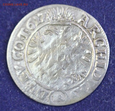 С 1руб.СВЯЩЕННАЯ РИМСКАЯ ИМПЕРИЯ 3 крейцера 1627г. до 17.11 - IMG_3724.JPG