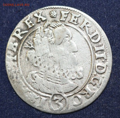 С 1руб.СВЯЩЕННАЯ РИМСКАЯ ИМПЕРИЯ 3 крейцера 1627г. до 17.11 - IMG_3723.JPG