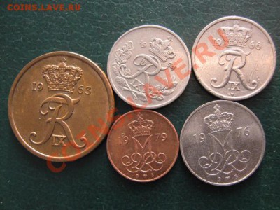Дания 5 монеток 50-70е гг. до 02-01-11 22-30 - IMG_4464
