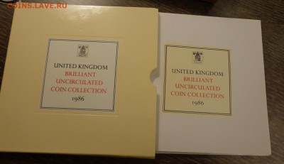 АНГЛИЯ - годовой набор 1986 буклет до 18.11, 22.00 - Англия - годовой набор 1986 буклет
