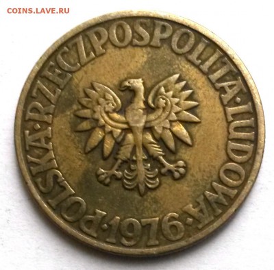 Польша  5 злотых  1976г.  Окон 18.11.16 в 23.00мск - 7