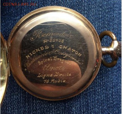ЗОЛОТЫЕ часы Henry Ватч вес 66,31 диаметр 50мм - IMG_7316.JPG