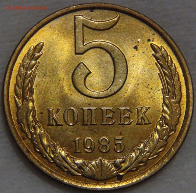 5 копеек 1985 UNC ЯРКАЯ с 200 руб. 16.11.16 (ср. 22-30) - DSC09545.JPG
